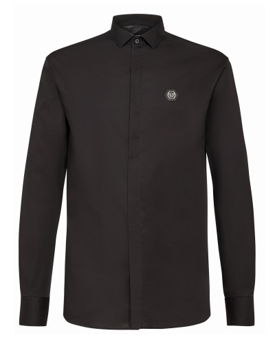 Shirt Platinum Cut LS Space Plein
