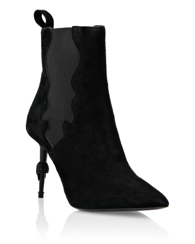 Boots Mid Heels Mid Skull