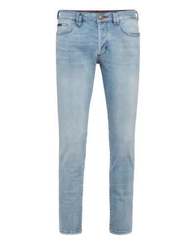 Denim Skinny Trousers fit Iconic Plein