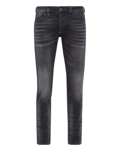 Denim Skinny Trousers fit Iconic Plein