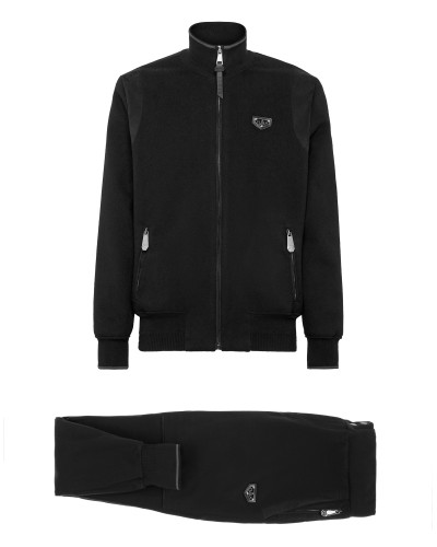 Cashmere 10 Jacket/Trousers suede insert Iconic Plein