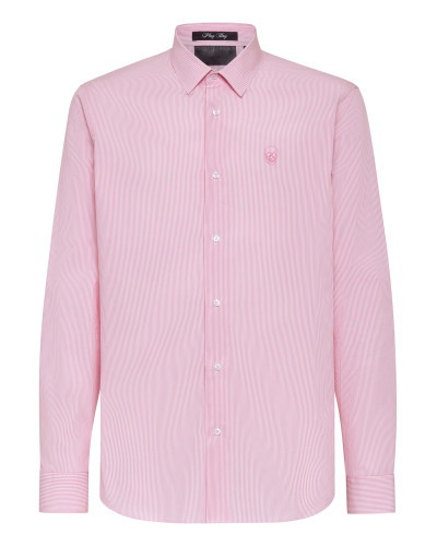 Shirt Playboy Fit Pinstripe Plein