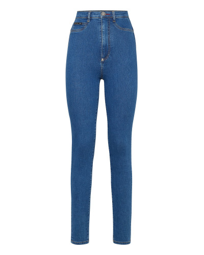 Denim Super High Waist Jegging Iconic Plein