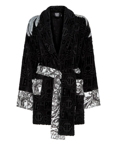 Short Bathrobe Silver Eagle