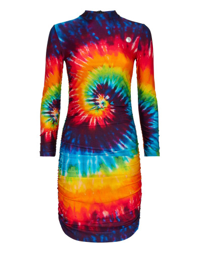 Short Dress Tie dye