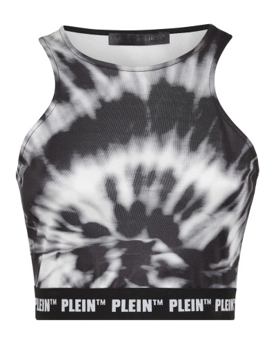 Tank Crop top Tie dye