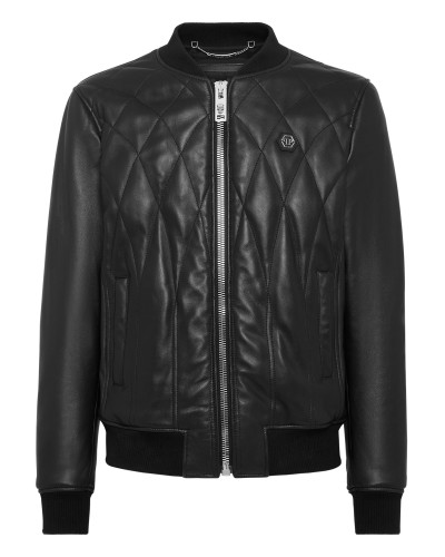 Leather Bomber