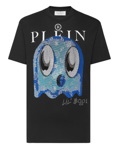 T-shirt Round Neck SS Monsters with Crystals