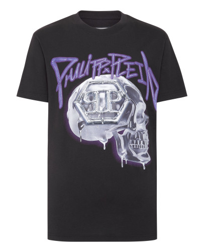 T-shirt Round Neck Skull