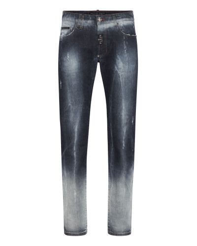 Denim Trousers Super Straight Cut Fit