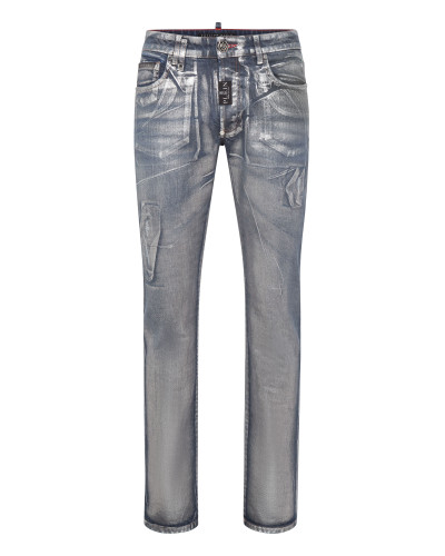 Denim Trousers Super Straight Cut Fit