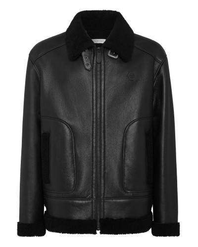 Shearling Jacket Skull&Bones