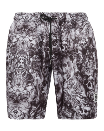 Long Swim-Trunks Tattoo