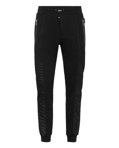 Jogging Trousers With Nylon Inserts