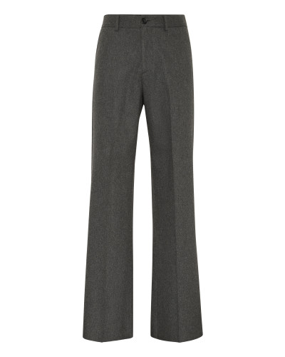 Wool Wide Leg Trousers