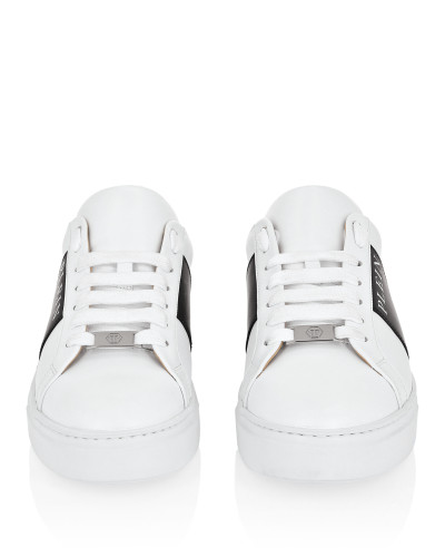 Nappa Leather Lo-Top Sneakers
