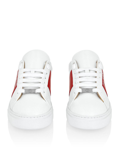 Nappa Leather Lo-Top Sneakers