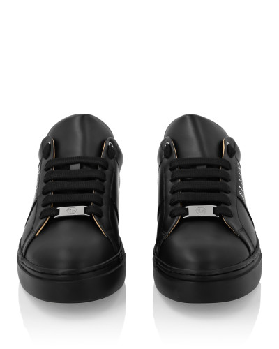 Nappa Leather Lo-Top Sneakers