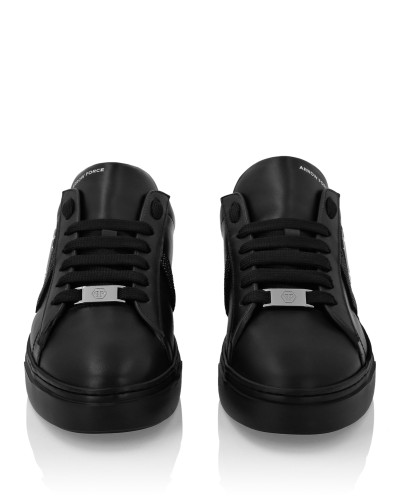 Lo-Top Leather Arrow Force Strass Sneakers