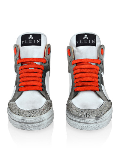 Nappa Leather Hi-Top Sneakers Strass Retrokickz TM