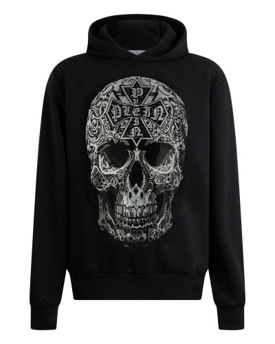 Hoodie Sweatshirt Gothic Skull