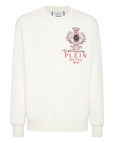 Fleece Round Neck Sweatshirt Plein Hotel