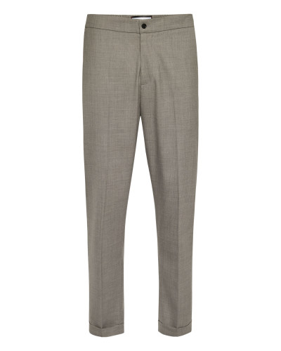 Wool Wide Leg Trousers
