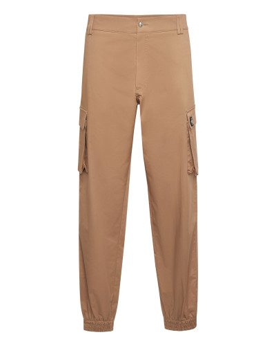 Straight Cargo Fit Trousers