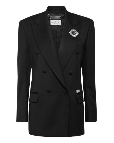 Double-Breasted Blazer Brooch