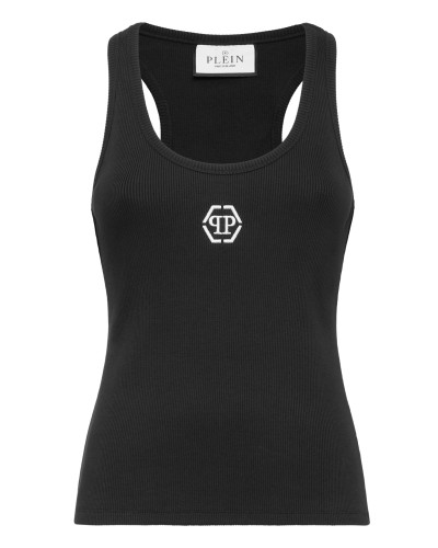 Ribbed Tank Top Hexagon