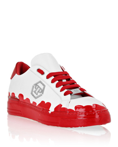 Nappa Leather Low Top Sneakers Carson Paint
