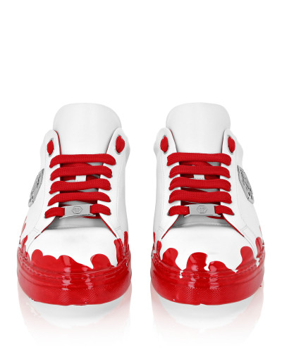 Nappa Leather Low Top Sneakers Carson Paint