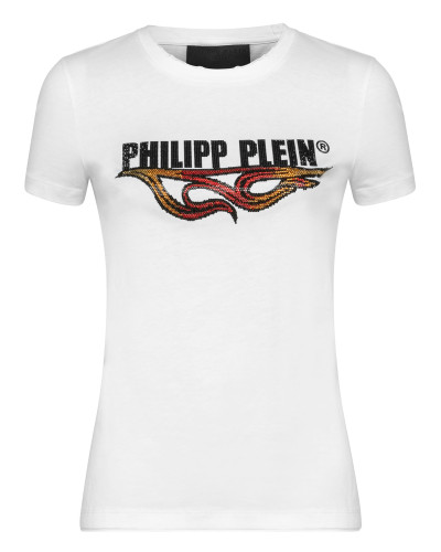 T-shirt Round Neck SS Destroyed