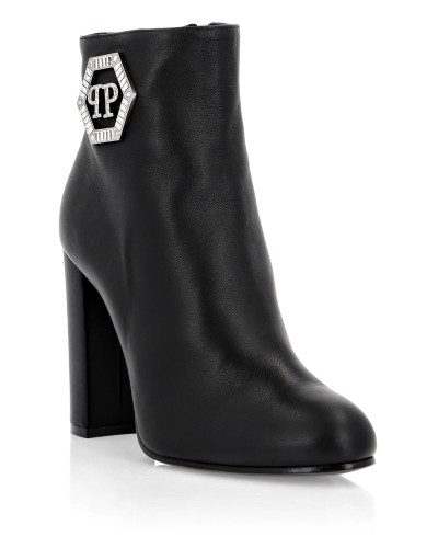 bootie high heels Crystal