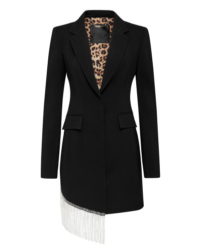 Blazer Dress Fringe