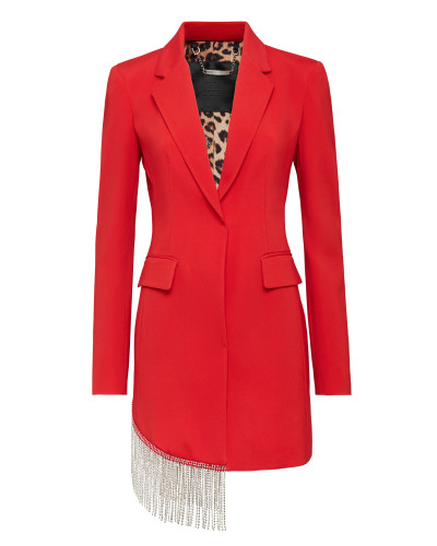 Blazer Dress Fringe