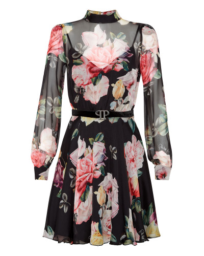 Short Dress Fyrial Flowers