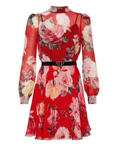 Short Dress Fyrial Flowers