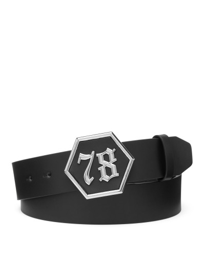 Leather Belt Gothic Plein