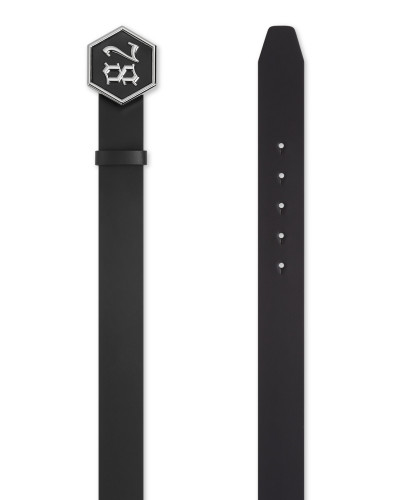 Leather Belt Gothic Plein