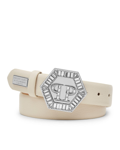 Leather Belt Iconic Plein