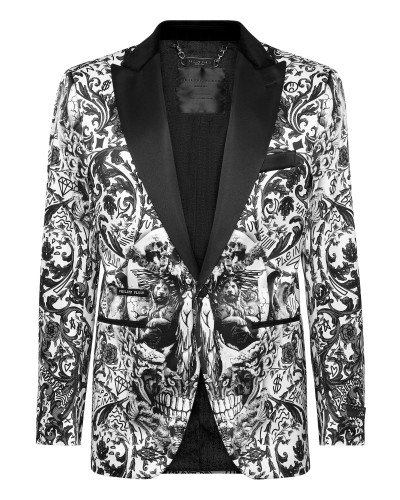Blazer Lord Fit Print New Baroque