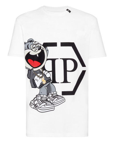 T-shirt Round Neck SS stones Money