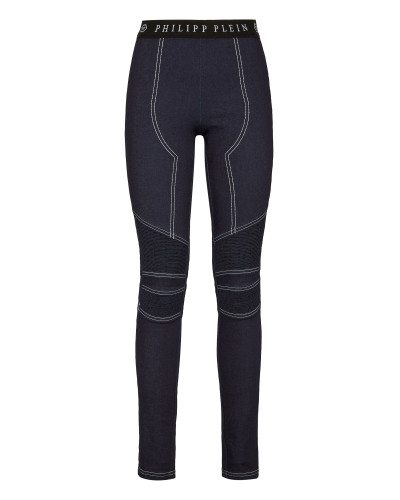 Denim Super High Waist Leggings Philipp Plein TM