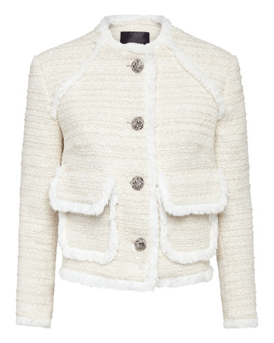 Bouclé Jacket Embroidery