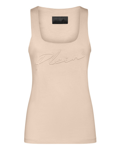 Leisurewear Tank top Embroidery Signature