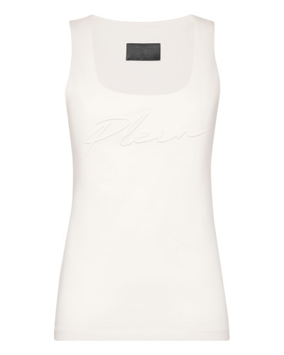 Leisurewear Tank top Embroidery Signature