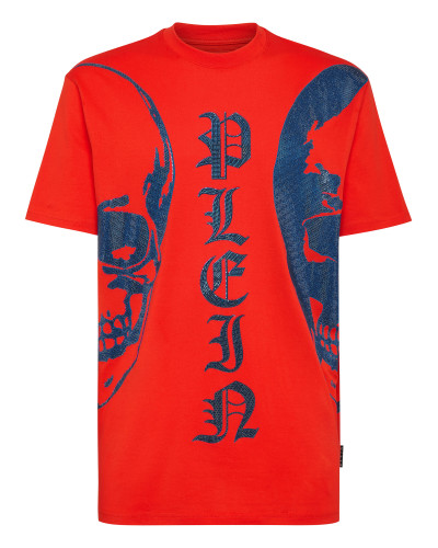 T-shirt Round Neck SS with Crystals