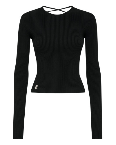 Knit Criss Cross Top