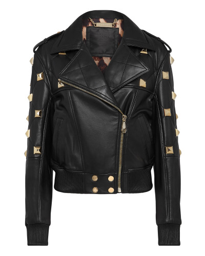 Leather Bomber